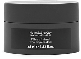 Matte Hair Styling Clay - Monat For Men Matte Styling Clay Medium To Firm Hold — photo N1