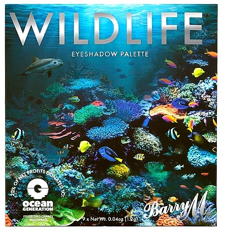 Eyeshadow Palette - Barry M Wildlife Ocean Eyeshadow Charity Palette — photo N2