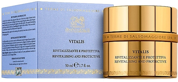 Sensitive Skin Thermal Cream - Thermae Vitalis Revitalising And Protective Cream — photo N1