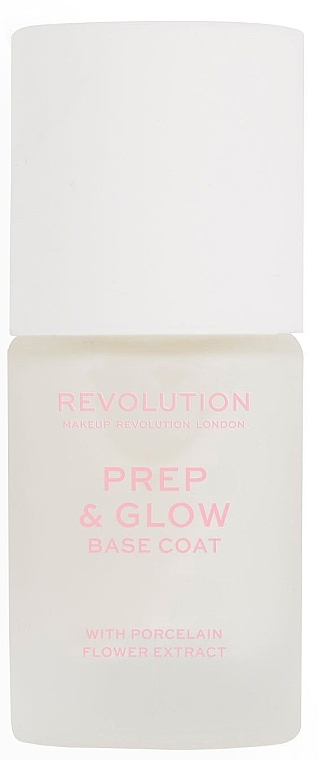 Nail Polish Base - Makeup Revolution Prep&Glow Base Coat — photo N1