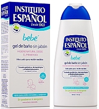 Fragrances, Perfumes, Cosmetics Newborn Shower Gel - Instituto Espanol Bebe Bath Gel Without Soap Newly Born Sensitive Skin