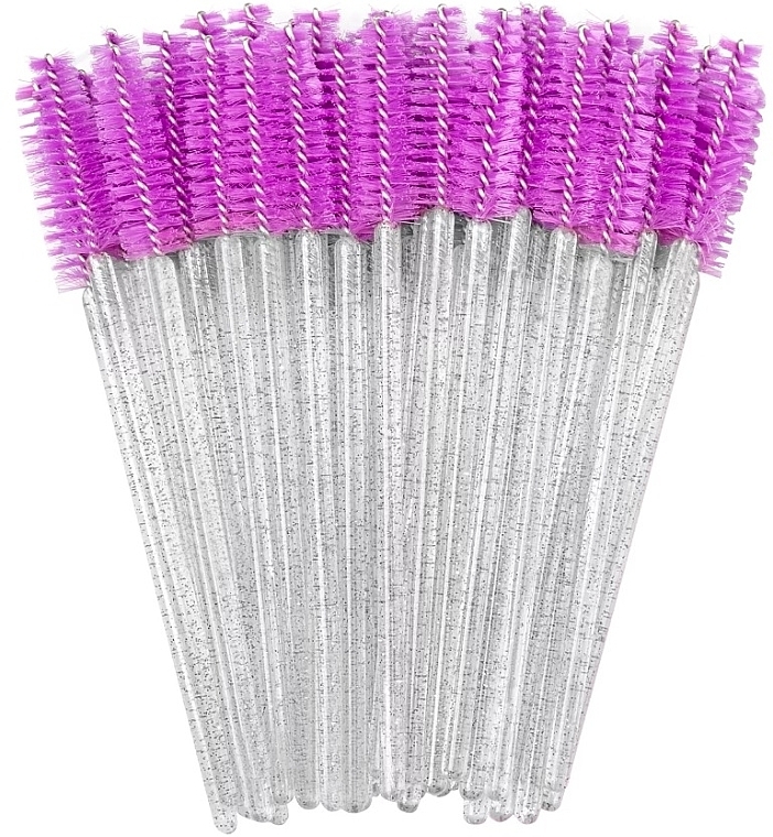 Lash & Brow Brush, purple - Clavier — photo N2