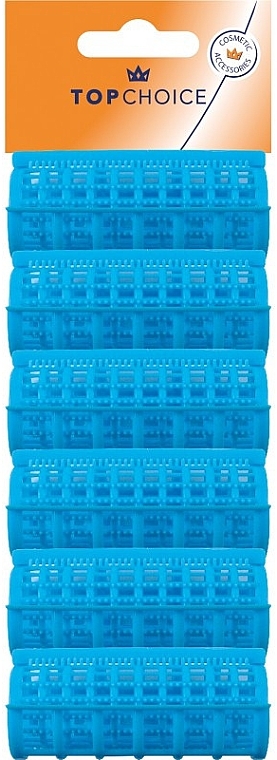 Hair Rollers, 25 mm, blue - Top Choice — photo N8