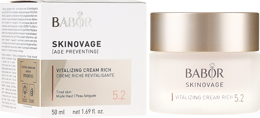 Rich Cream "Skin Perfection" - Babor Skinovage Vitalizing Cream Rich — photo N4