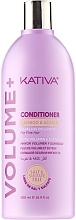 Fragrances, Perfumes, Cosmetics Volume Hair Conditioner - Kativa Volume + Conditioner