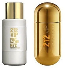 Fragrances, Perfumes, Cosmetics Carolina Herrera 212 VIP - Set (edp/80ml + b/lot/200ml)