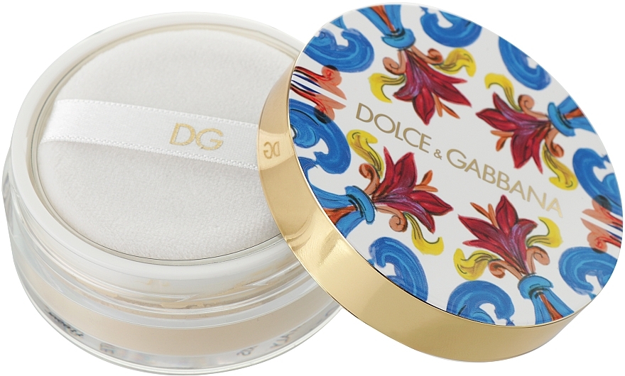 Loose Powder - Dolce & Gabbana Solar Glow Translucent Loose Setting Powder — photo N3