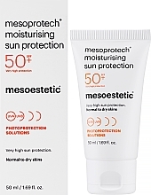 Moisturising Sun Cream SPF50+ - Mesoestetic Mesoprotech Moisturising Sun Protection — photo N2