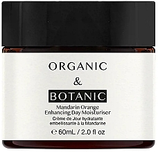 Moisturizing Day Cream for Dry Skin - Organic & Botanic Mandarin Orange Enhancing Day Moisturiser — photo N10