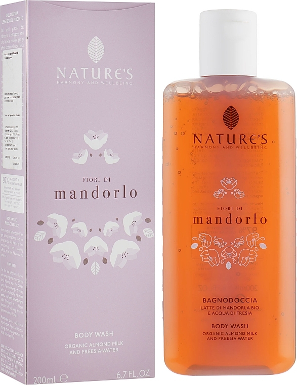 Shower Gel - Nature's Flori Di Mandorlo Body Wash — photo N1