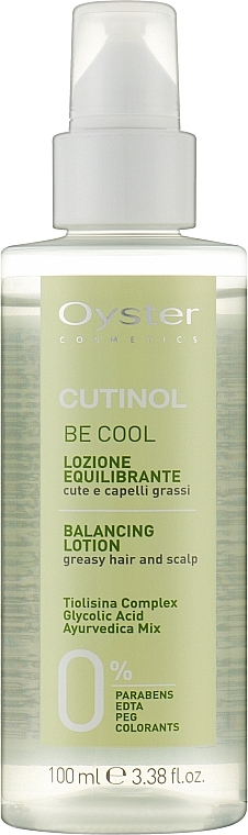 Hair Lotion - Oyster Cosmetics Cutinol Be Cool Balsam Normalization Sebum — photo N1