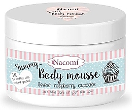 Fragrances, Perfumes, Cosmetics Sweet Raspberry Cupcake - Nacomi Body Mousse