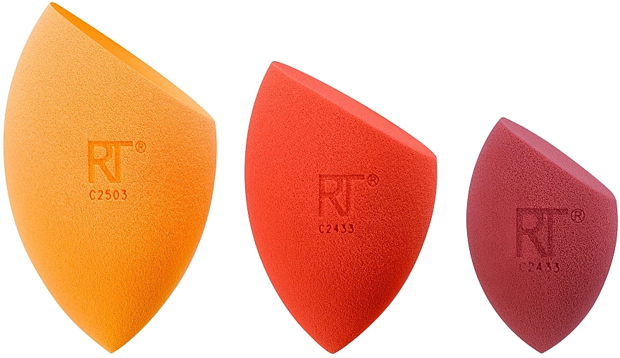 Makeup Sponge Set - Real Techiques Solar Power Sunsoaked Sponge Trio — photo N1