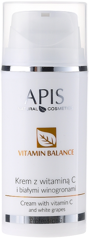 Vitamin C & White Grape Face Cream - APIS Professional Vitamin Balance Cream With Vitamin C and White Grapes — photo N1