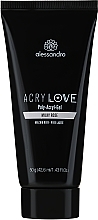 Fragrances, Perfumes, Cosmetics Polyacrylic Gel - Alessandro International AcryLove Poly-Acryl-Gel Milky Rose (tube)