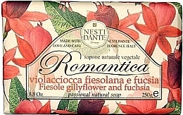 Soap "Fiesole Gillyflower and Fuchsia" - Nesti Dante Romantica Soap  — photo N3