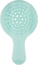 Hairbrush, Turquoise - Jäneke Mini Superbrush — photo N1