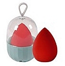 Makeup Sponge in a Case, 38426, red - Top Choice Blender Sponge With Case — photo N1