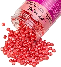 Brow & Face Pearl Wax "Berry" - Nikk Mole Wax For Eyebrows And Face Berry — photo N15