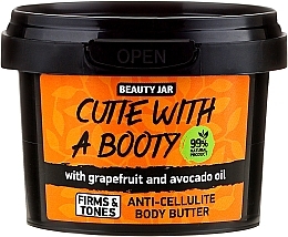 Fragrances, Perfumes, Cosmetics Anti-Cellulite Body Oil "Cutie With A Booty" - Beauty Jar Anti-Cellulite Body Butter