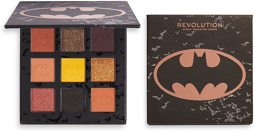 Eyeshadow Palette - Makeup Revolution X Batman I Am The Batman Eyeshadow Palette — photo N1