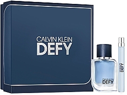 Fragrances, Perfumes, Cosmetics Calvin Klein Defy - Set (edt/50ml + edt/10ml)
