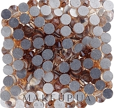 Decorative Nail Crystals 'Crystal Golden Shadow', SS size 12, 200 pcs. - Kodi Professional — photo N1