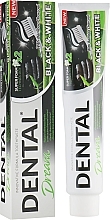 Fragrances, Perfumes, Cosmetics Bamboo Charcoal Toothpaste - Dental Dream Black & White