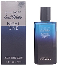 Fragrances, Perfumes, Cosmetics Davidoff Cool Water Night Dive - After Shave Lotion