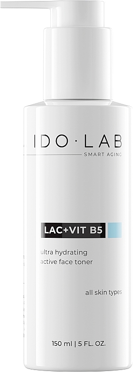 Face Toner - Idolab Lac + Vit B5 Ultra Hydrating Active Face Toner — photo N1
