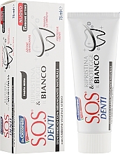 Toothpaste 'Professional & Safe Whitening' - Pasta Del Capitano SOS Denti Whitening — photo N2