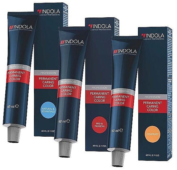 Ammonia Cream Color - Indola Permanent Caring Color — photo N2