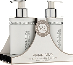 Vivian Gray - White Crystals Set (cr/soap/250ml + h/lot/250ml) — photo N4