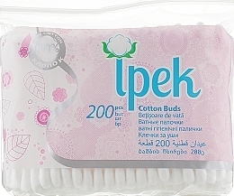 Cotton Buds in Package, 200 pcs - Ipek Cotton Buds — photo N1