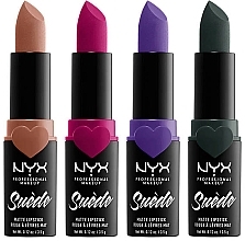 Matte Lipstick - NYX Professional Makeup Suede Matte Lipstick — photo N3