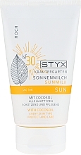 Fragrances, Perfumes, Cosmetics Sunscreen Milk - Styx Naturcosmetic Sun SPF 30