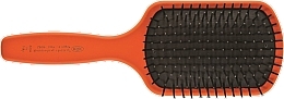 Fragrances, Perfumes, Cosmetics Rectangular Hair Brush, orange - 3ME Mastery Soft Touch