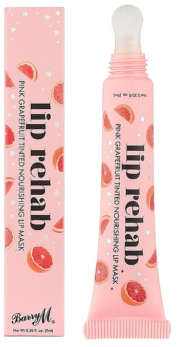 Nourishing Grapefruit Lip Mask - Barry M Lip Rehab Pink Grapefruit Nourishing Lip Mask — photo N1