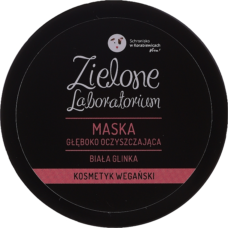 Deep Cleansing White Clay Face Mask - Zielone Laboratorium — photo N5