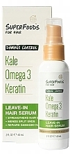 Fragrances, Perfumes, Cosmetics Kale, Omega-3 & Keratin Hair Serum - Petal Fresh SuperFoods Damage Control Kale, Omega 3 & KeratinSerum