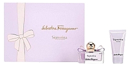 Fragrances, Perfumes, Cosmetics Salvatore Ferragamo Signorina - Set (edt/50ml + b/lot/50ml)