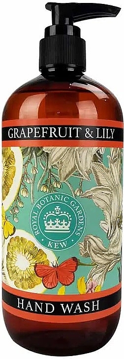 Liquid Hand Soap 'Grapefruit & Lily' - The English Soap Company Kew Gardens Grapefruit & Lily Hand Wash — photo N1