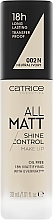 Fragrances, Perfumes, Cosmetics Foundation - Catrice All Matt Shine Control Make Up