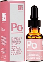 Fragrances, Perfumes, Cosmetics Eye Serum - Dr Botanicals Apothecary Pomegranate Superfood Brightening Eye Serum