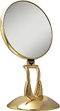 Table Mirror, x3 magnification, diameter 170 - Janeke Golden Mirror — photo N1