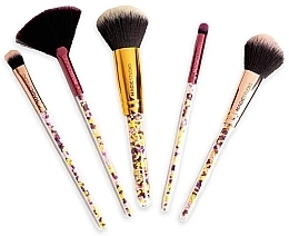 Fragrances, Perfumes, Cosmetics Makeup Brush Set, 5 pcs - Magic Studio Pin-Up Make-Up Brush Set
