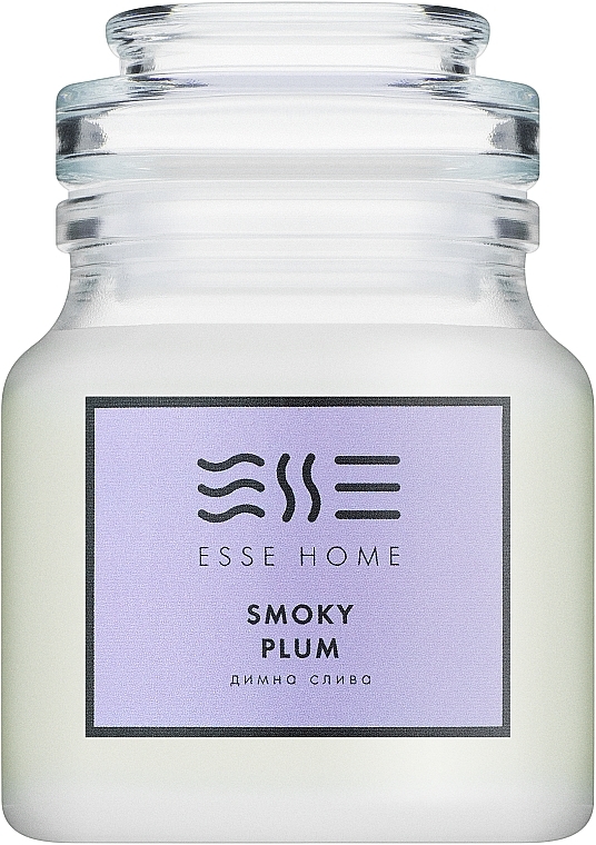 Esse Home Smoky Plum - Scented Candle — photo N2