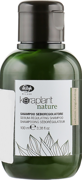 Oil-Control Shampoo - Lisap Keraplant Nature Sebum-Regulating Shampoo — photo N1