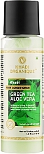 Natural Herbal Ayurvedic Conditioner "Green Tea & Aloe Vera" - Khadi Organique GreenTea Aloevera Hair Conditioner — photo N3
