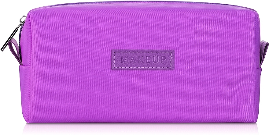 Purple Makeup Bag 'Girl's Travel' (unfilled, 18 x 9 x 6 cm) - MAKEUP — photo N2